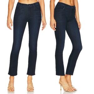 Mother The Dazzler Mid Rise Ankle Straight Jeans in Now or Never Size 28